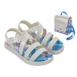 Sandalia Grendene Kids Disney Sweet Bag Bege/bege/azul 032/33