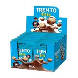 Chocolate Trento Wafer Bites Milk 40g - Embalagem Com 12 Unidades