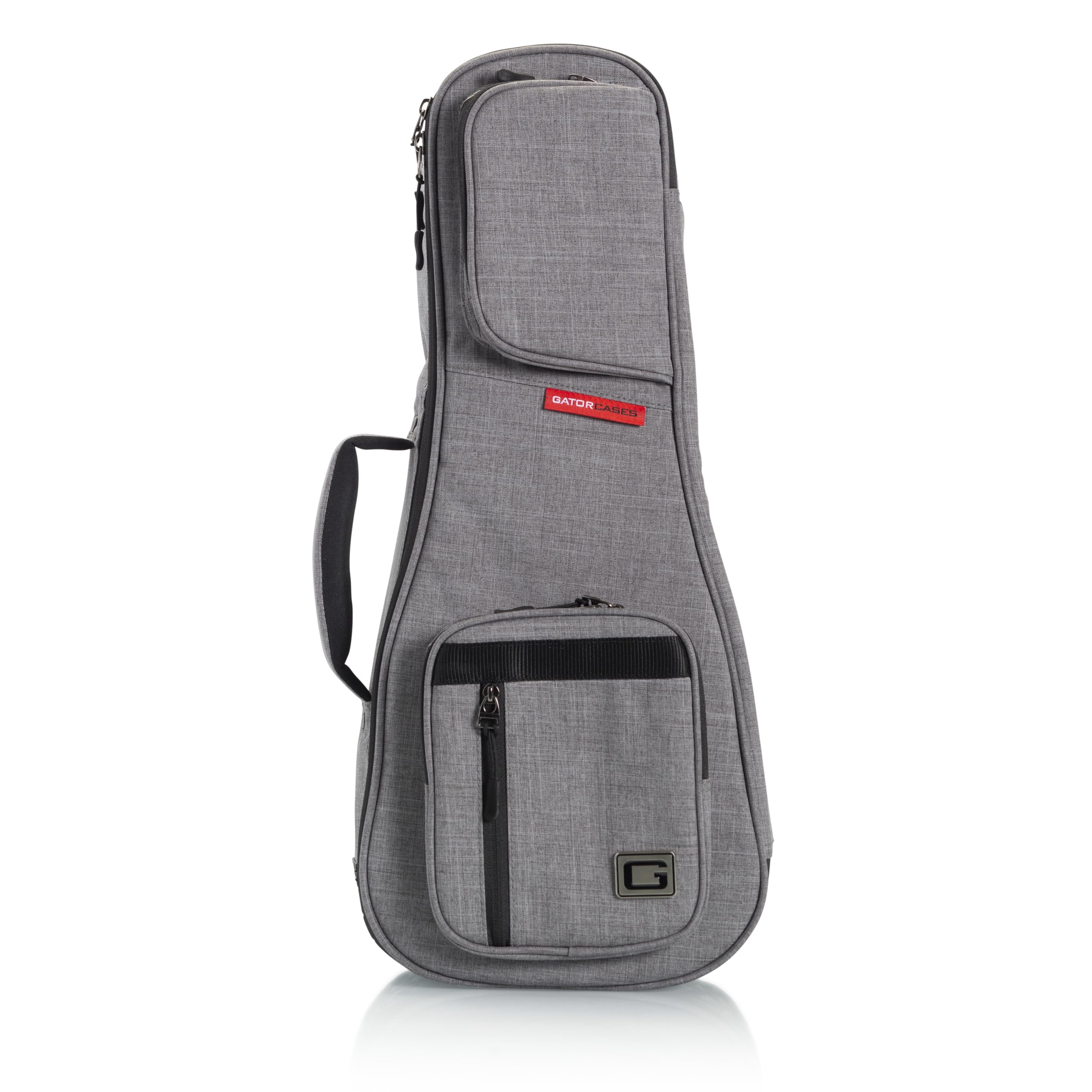 Ukulele Gig Bag Gator Cases Transit Series Soprano Cinza Claro