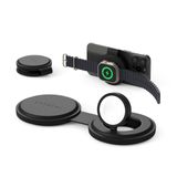 Carregador Sem Fio Satechi Onthego™ 2 Em 1 15w Para Iphone