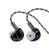 Monitor Intra-auricular Linsoul Kiwi Ears Cadenza 10 Mm Verde Berílio