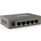 Switch De Rede Tenda Teg1005d 5 Portas Gigabit Ethernet Cinza
