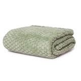 Cobertor Infantil Aveludado Manta Soft Flannel Verde