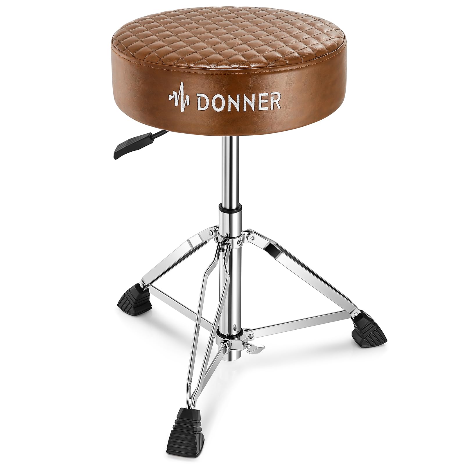 Drum Throne Donner Dt-150 Professional Hidráulico Marrom