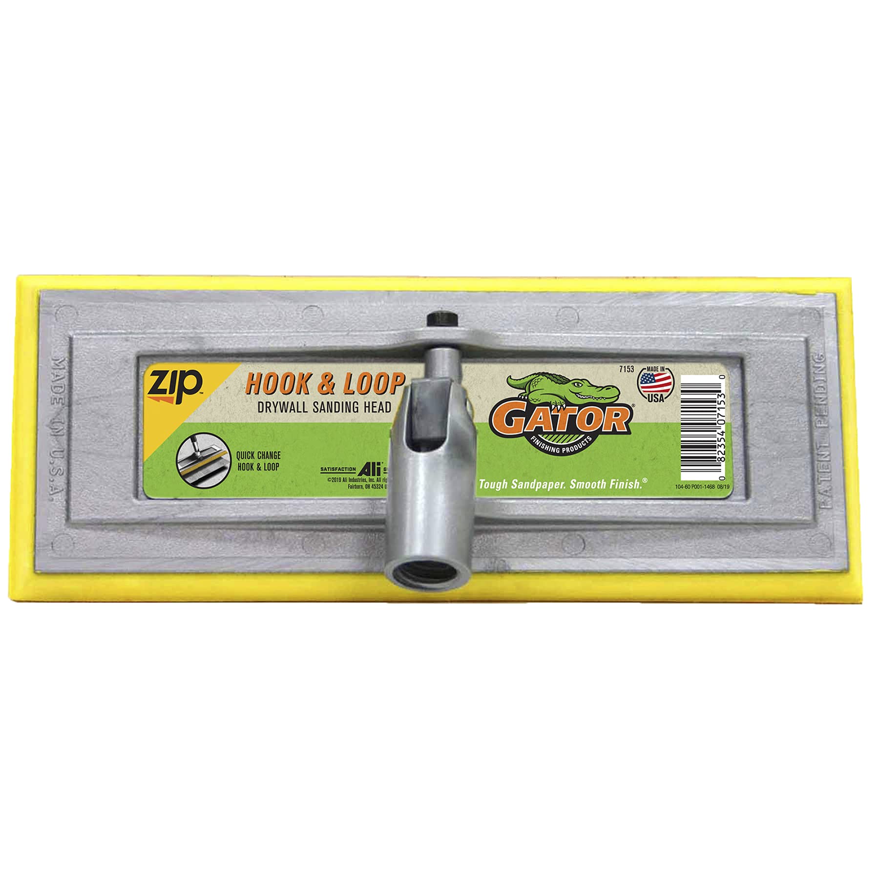 Sanding Head Gator Zip Hook &amp; Loop Drywall 10x4