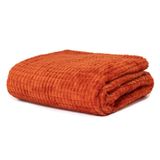 Cobertor Infantil Aveludado Manta Soft Flannel Terracota