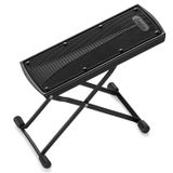 Banqueta Para Pés De Guitarra Donner Adjustable Leg Rest Step Black