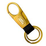 Chaveiro Para Land Rover Luxo Defender Discovery B Dourado