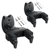 Suporte De Parede Para Guitarra, Pacote Com 2 Unidades, Donner Auto Lock, Preto