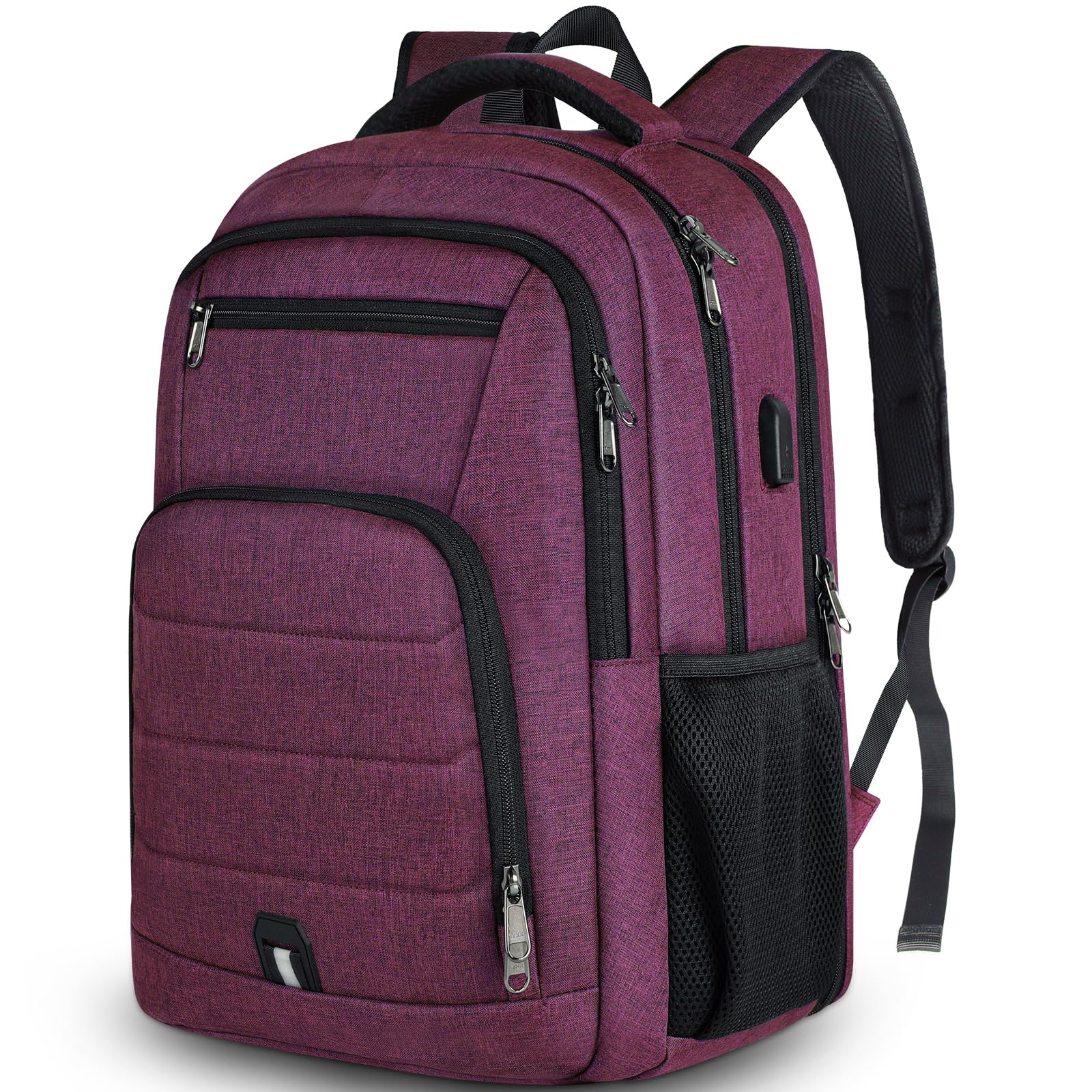 Mochila Para Laptop Rainsmore De 17 Polegadas À Prova D'água Para Mulheres