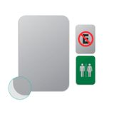Kit 20 Chapas Placas De Metal Sublimação 30x42cm - Cinza