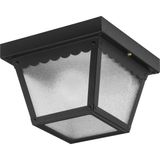 Luz De Teto Progress Lighting P5727-31 19 Cm De Diâmetro. Preto Fosco