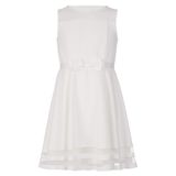 Vestido Feminino Calvin Klein Sem Mangas, Fit And Flare, 8 Anos