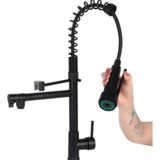 Torneira Cozinha Stillus Home Monocomando Preto Fosco