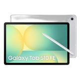 Tablet Samsung Galaxy Tab S10 Fe 128gb Wifi - Prata, Com Caneta S Pen E Capa, Ram 8gb, Tela 10.9"