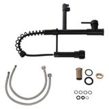 Torneira Cozinha Stillus Home Monocomando Preto Fosco