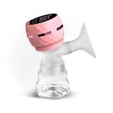 Extrator Tira Leite Elétrico Portátil Amamentação Sugador - Rosa