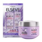 Kit Elseve Kit Shampoo 375ml + Condicionador 170ml E Creme De Tratamento Hialurônico 300g