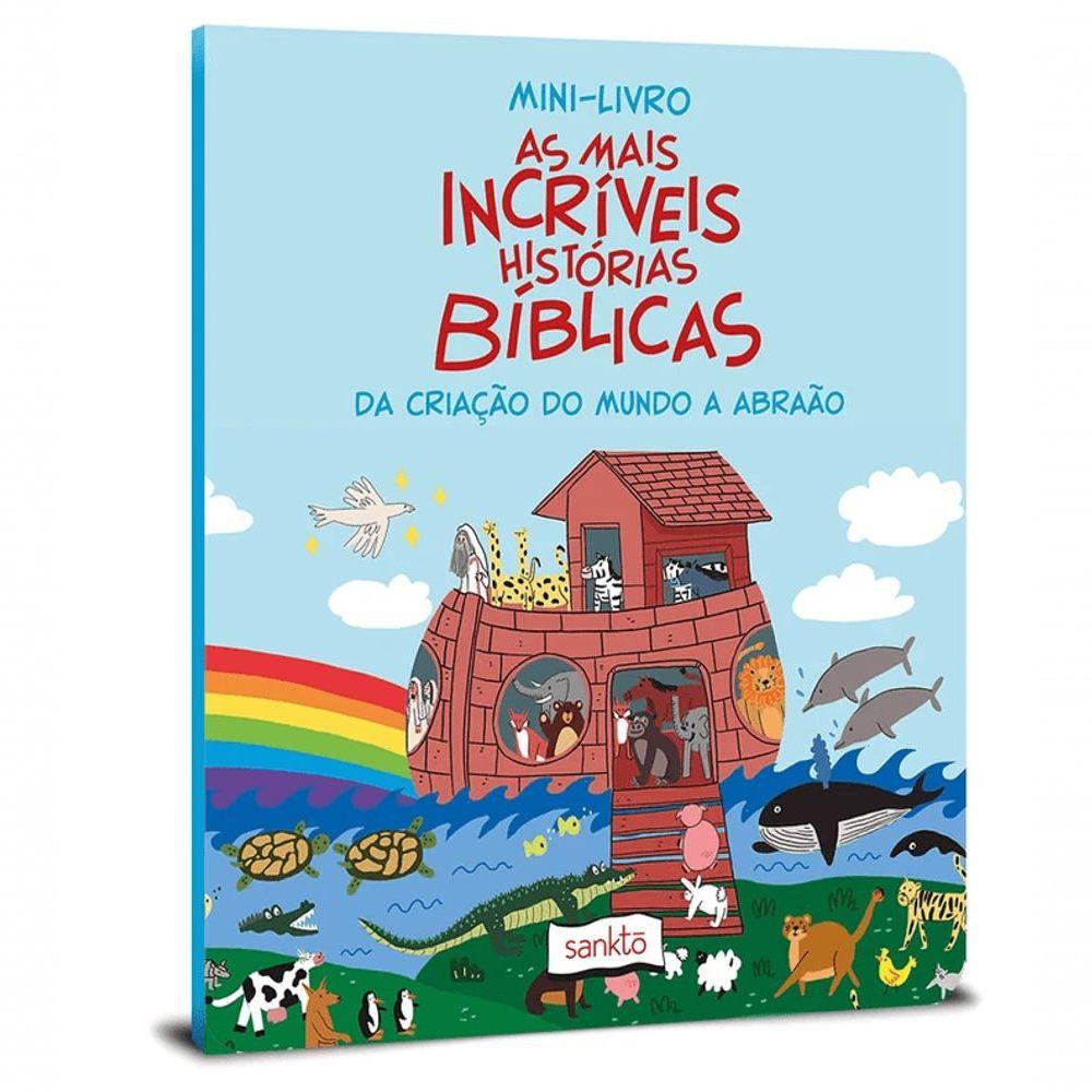Mini Livro - As Mais Incríveis Historias Bíblicas - Carrefour
