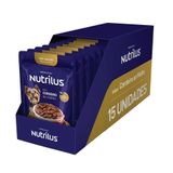 Kit Ração Úmida Nutrilus Sabor Cordeiro Para Cães Adultos De Raças Pequenas - 15 Unidades