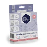 Calcinha Absorvente Reutilizável Cor Bege Tamanho M Beegreen