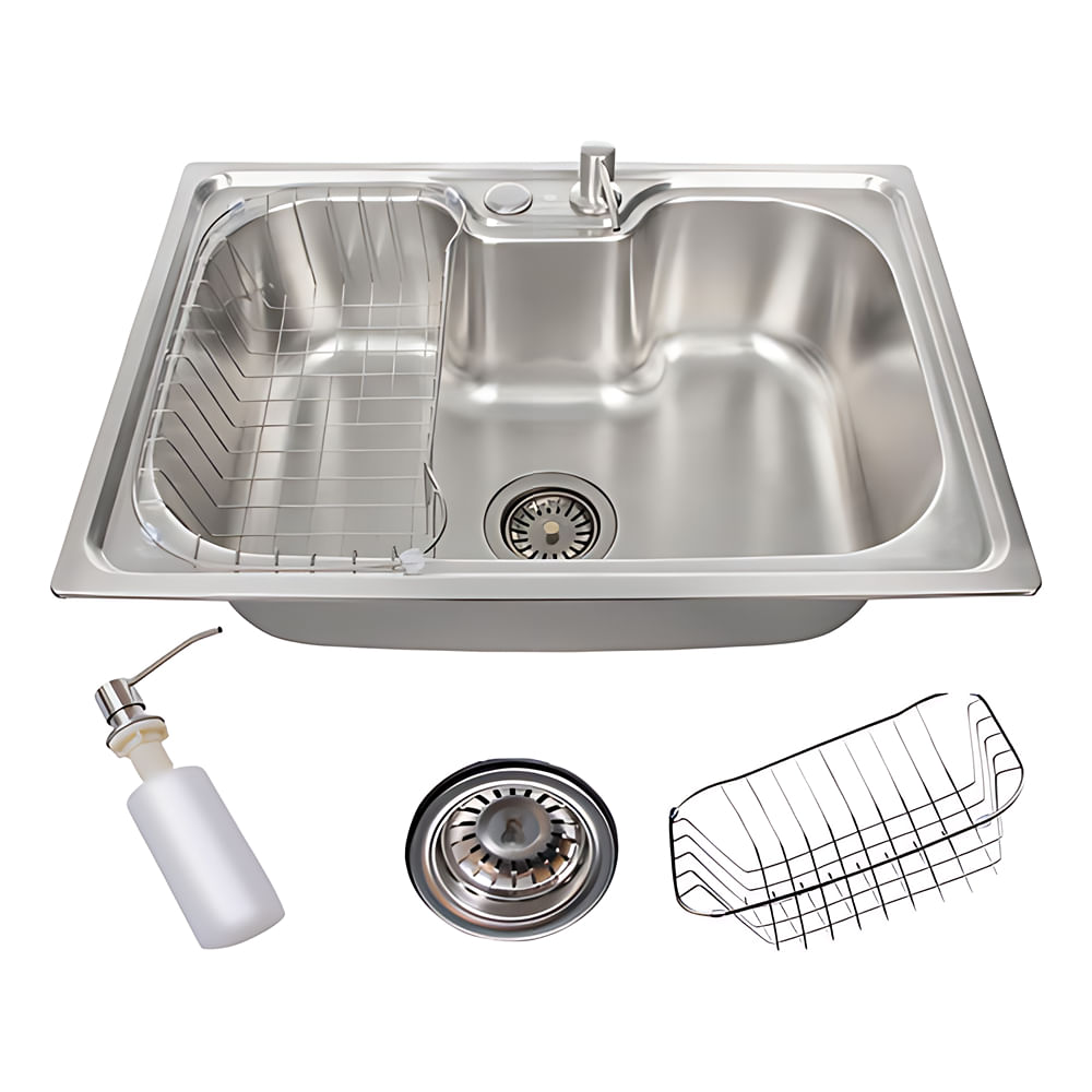 Cuba De Cozinha Stillus Home 60x42cm Aço Inox Acetinado