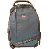 Mochila Casual 18" Notebook Trava Cadeado Azul - Kimtino
