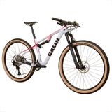 Bicicleta Aro 29 Mtb Caloi Elite Carbon Fs Sport 2025 Rockshox Sid