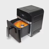 Fritadeira Air Fryer Mallory Turbocook Visor Em Vidro 6l