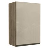 Armario Aereo 1 Porta Vidro 60 Cm Mdp Maxxi G763 Nogal Kappesberg