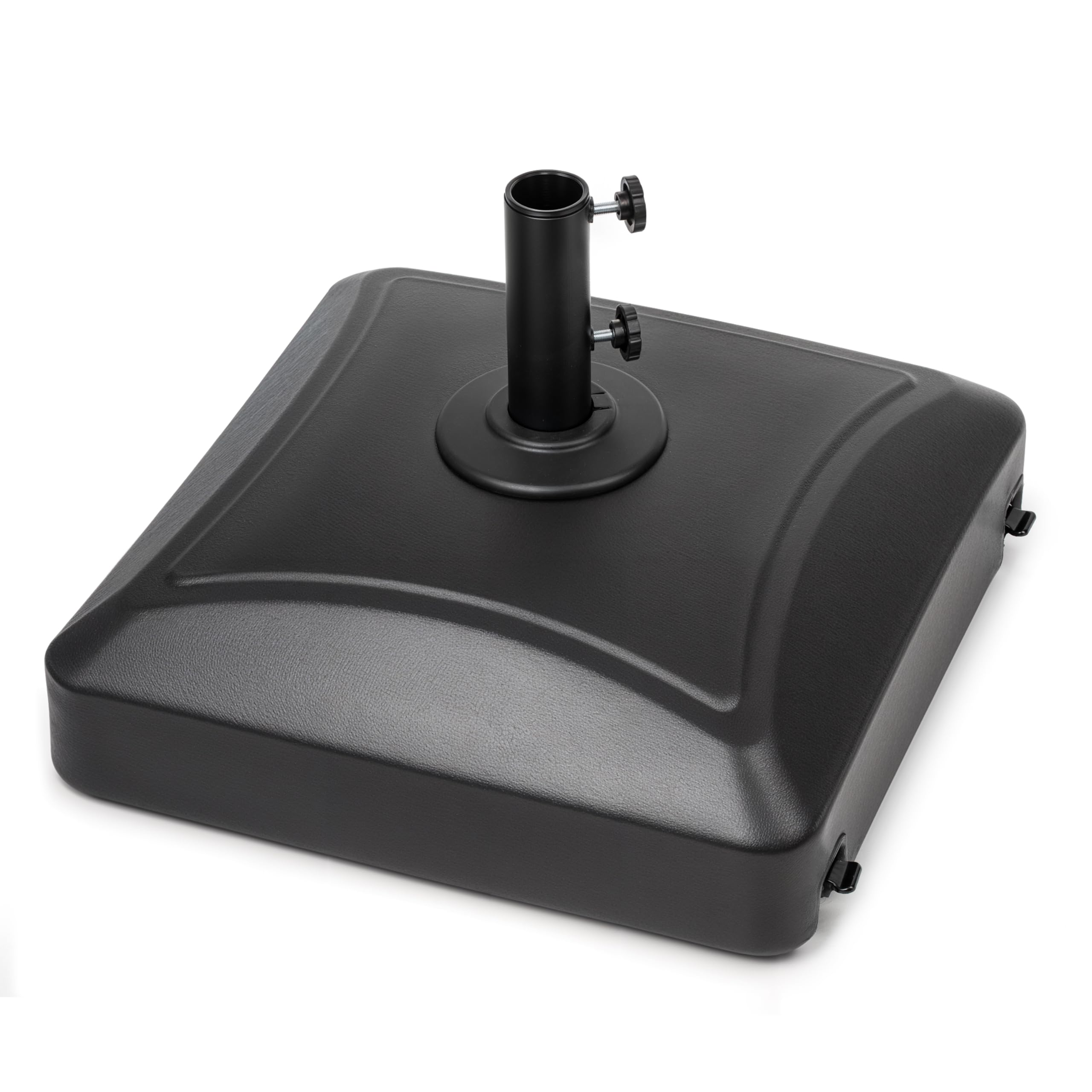 Base De Guarda-chuva De Pátio Ipower Mobile Com Capacidade De 57 Kg Com 4 Rodas