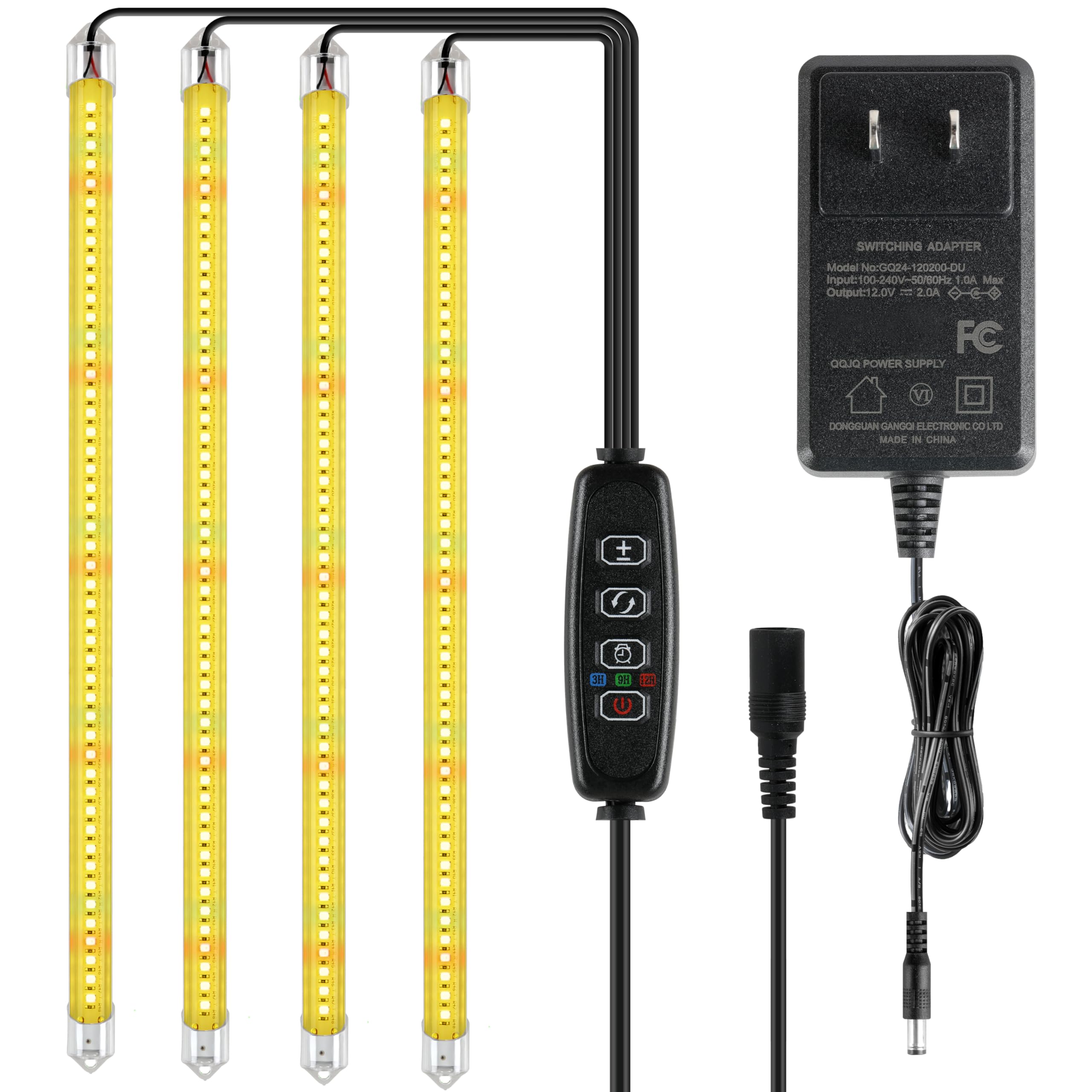 Led Plant Grow Light Ipower 60w Full Spectrum 4 Tubos