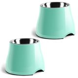 Tigelas Elevadas Para Cães Fluffydream Prevenção De Doenças Vertebrais