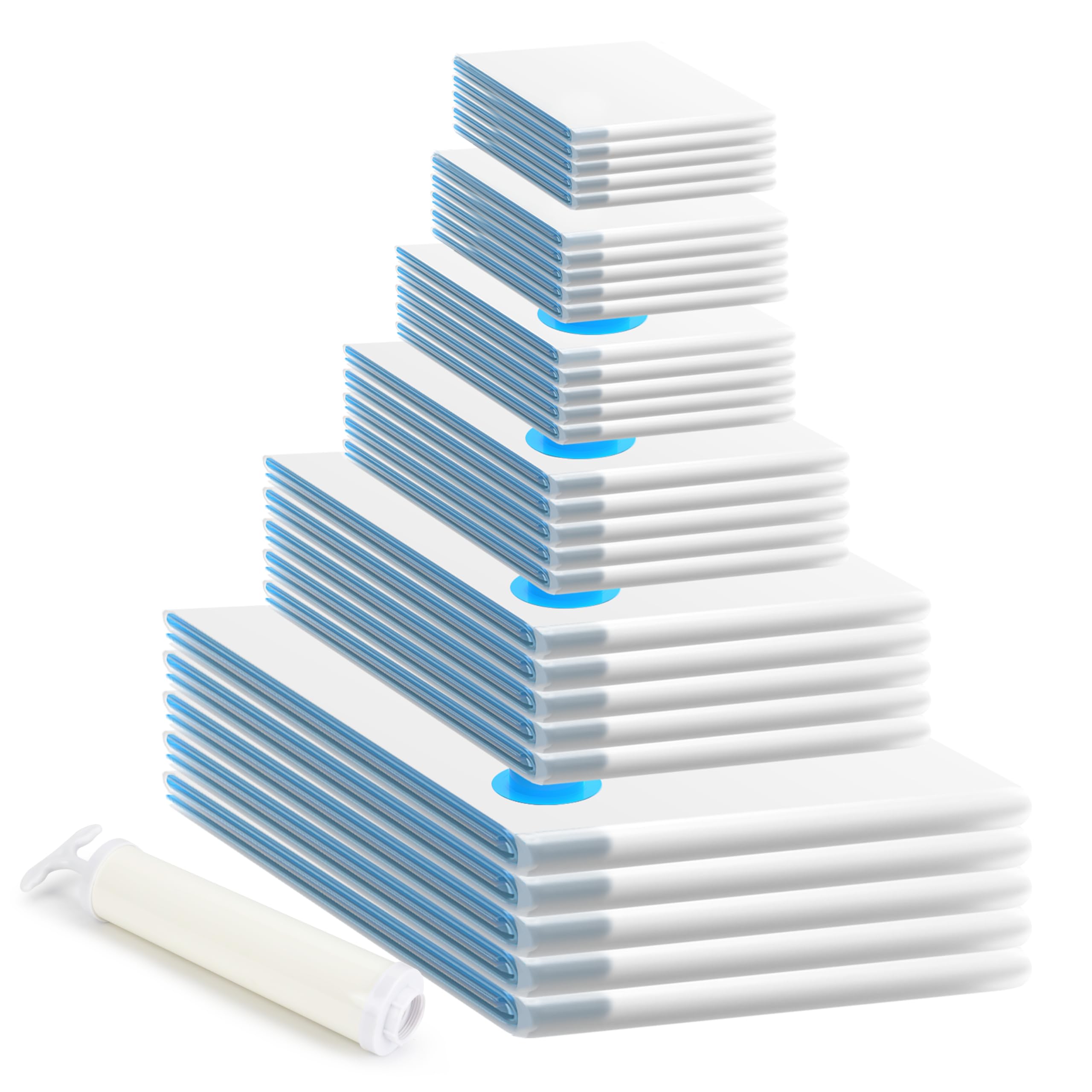 Sacos De Armazenamento A Vácuo Yssoa, Pacote Com 30 Unidades, Space Saver Para Roupas