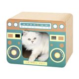 Espreguiçadeira De Papelão Cat Scratcher Fluffydream Em Forma De Rádio