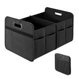 Organizador De Porta-malas Simple Deluxe 50l Para Carro/suv/caminhão Preto