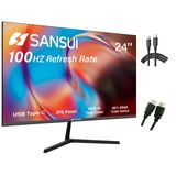 Monitor Simple Deluxe De 24 Polegadas 100 Hz Ips Fhd 1080p Usb-c