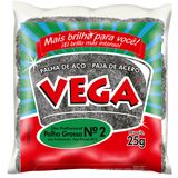 Palha De Aço Profissional Nç2 Vega Steel Fardo Com 20 Unidades