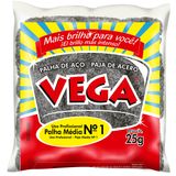 Palha De Aço Nç 01 Vega Steel Fardo Com 20 Unidades
