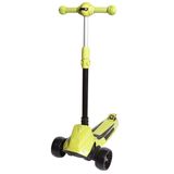 Patinete Infantil Scooter 3 Rodas Dobrável Com Led E Som