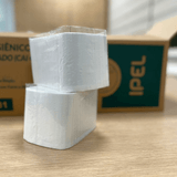 Papel Higiênico Interfolhado Cai-cai Folha Simples Ipel Indaial Com 10.000 Folhas