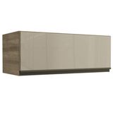 Armario Aereo Basculante 1p Vidro 80 Cm Maxxi G770 Nogal Kappesberg