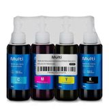 Refil De Tinta Epson 100ml Kit C-4 Mult