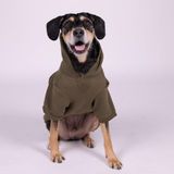 Moletom Com Capuz Meau Verde Militar - Tam. 10