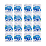 Papel Higiênico Folha Simples Ness 16 Pacotes Com 4 Rolos De 30 Metros