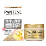 Kit Pantene Queratina Shampoo 300ml + Condicionador 150ml + Máscara Capilar Hidratação 270ml