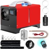 Aquecedor De Ar A Diesel Vevor 5kw 12v Controle Remoto Lcd De Estacionamento