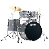 Bateria Completa 5 Tambores 22 Cosmic Silver Tama St52h5c