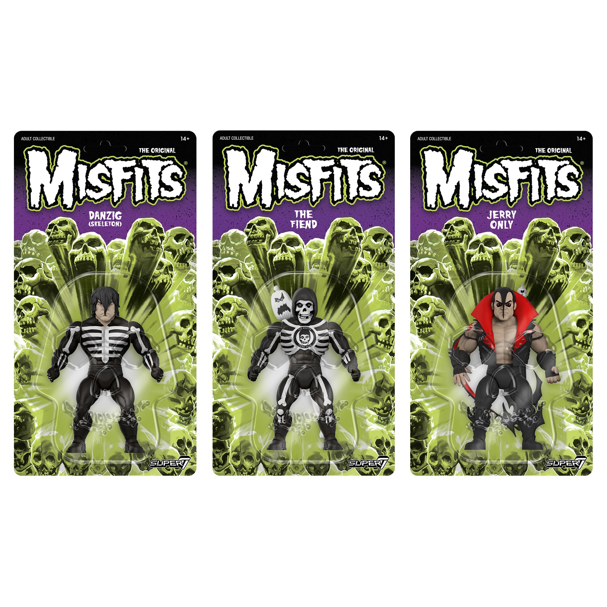 Boneco De Ação Super7 Misfits Vintage Jerry Only 14cm - Carrefour