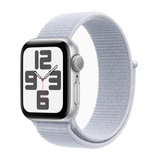 Apple Watch Se (gen 2) 40 Mm Silver Al Blue Cloud Sport Loop Gps - Mxee3ll/a